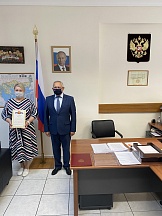 О встрече Генерального консула Российской Федерации  в г. Салоники В.Д.Майстренко с руководством Общества русской культуры  г. Салоники «Русский Самовар»