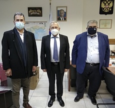 О встрече Генерального консула Российской Федерации  в г. Салоники В.Д.Майстренко с мэром муниципалитета Эордеи П.Плакедасом и председателем общины поселка Месовуно П.Парастатидисом